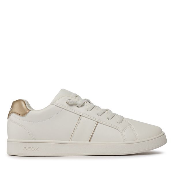 Geox Tenisice Geox J Eclyper Girl J36LRC 000BC C0588 D White/Platinum