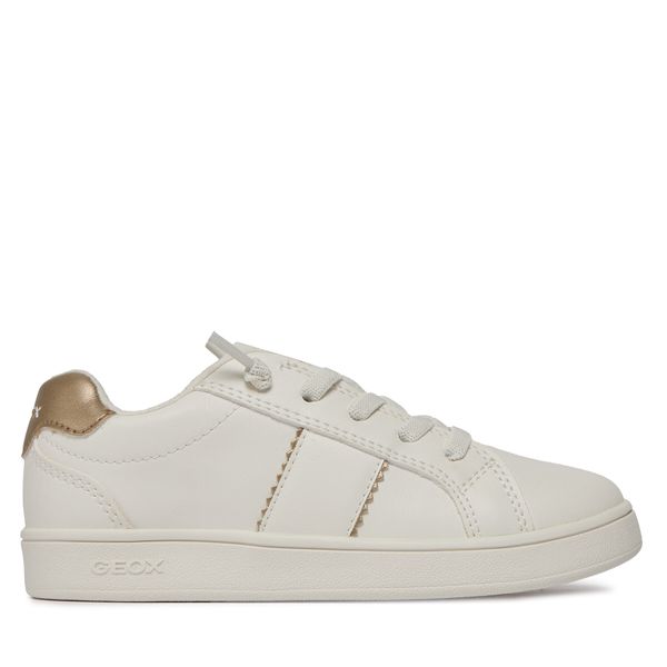 Geox Tenisice Geox J Eclyper Girl J36LRC 000BC C0588 S White/Platinum