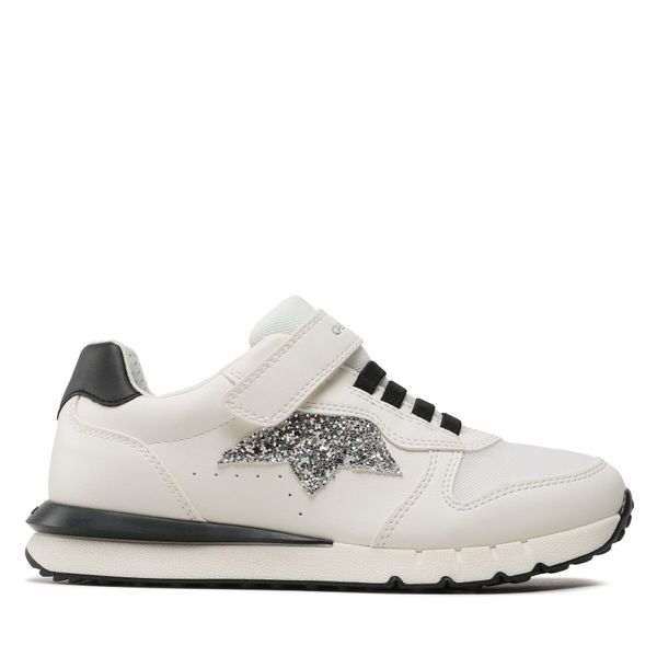 Geox Tenisice Geox J Fastics Girl J35GZC0BC14C0404 D White/Black