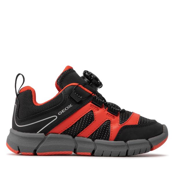 Geox Tenisice Geox J Flexyper B. D J259BD 0FU50 C0038 S Black/Orange