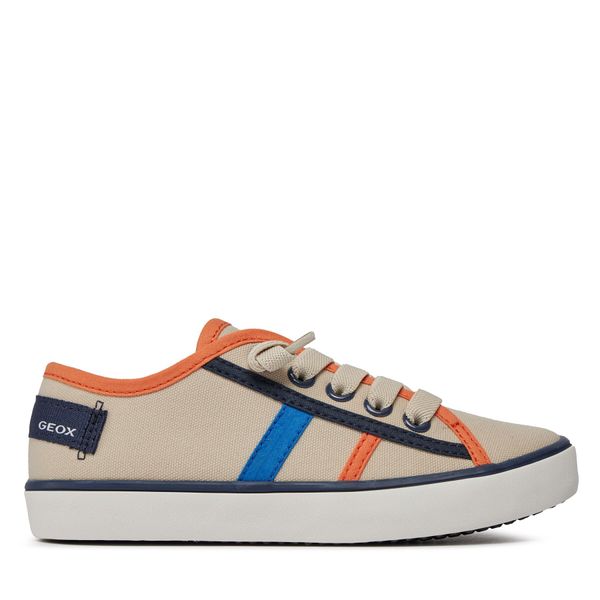 Geox Tenisice Geox J Gisli Boy J455CA 00010 C0053 S Bež