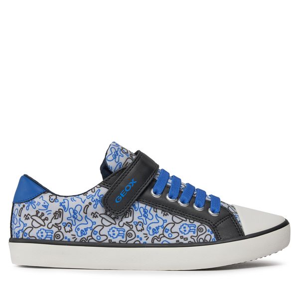 Geox Tenisice Geox J Gisli Boy J455CB 0AN54 C0069 D Grey/Royal