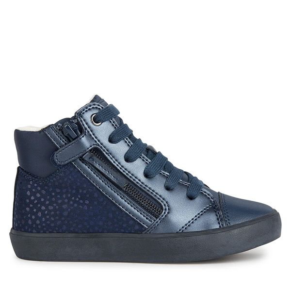 Geox Tenisice Geox J Gisli Girl J364NB 0DHAJ C0673 M Navy/Silver