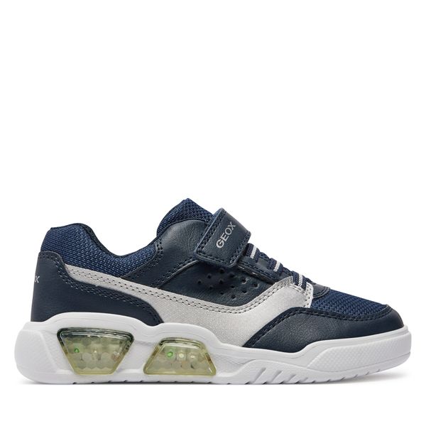 Geox Tenisice Geox J Illuminus Boy J45GVC 0BU11 C0673 D Navy/Silver