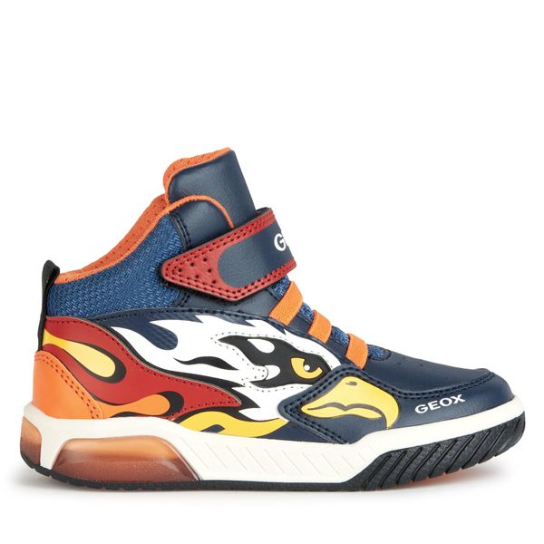Geox Tenisice Geox J Inek Boy J369CB 0BU11 C0659 D Navy/Orange