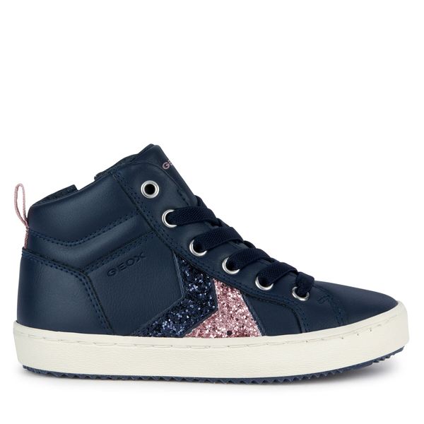 Geox Tenisice Geox J Kalispera Girl J364GB 0BCEW C0965 M Navy/Dk Pink