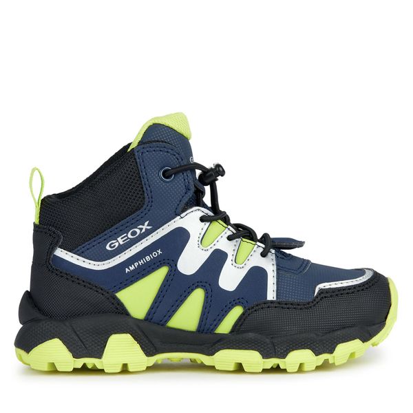 Geox Tenisice Geox J Magnetar Boy B Abx J263ZA 0CEFU C0749 M Navy/Lime