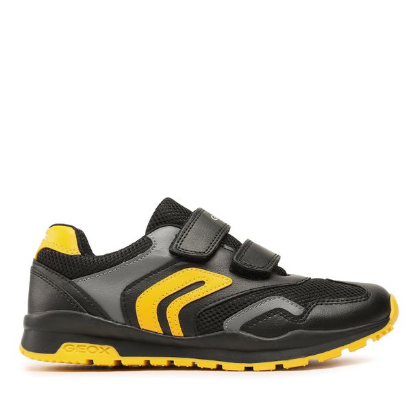 Geox Tenisice Geox J Pavel Boy J0415A 01454 C0054 D Black/Yellow