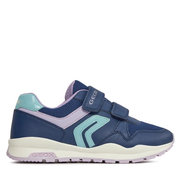 Geox Tenisice Geox J Pavel Girl J458CA 0BC14 C4215 M Navy/Lilac