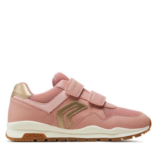 Geox Tenisice Geox J Pavel Girl J458CA 0BC14 C8J2U D Dk Rose/Platinum