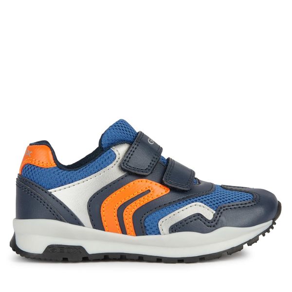 Geox Tenisice Geox J Pavel J0415A 01454 C0659 M Navy/Orange