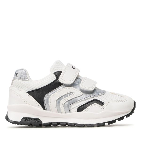 Geox Tenisice Geox J Pavel J0415A01454C0007 M White/Silver
