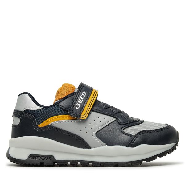 Geox Tenisice Geox J Pavel J1615A 0BCFU C0916 M Navy/Ochreyellow