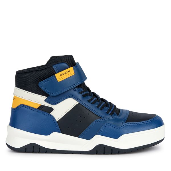 Geox Tenisice Geox J Perth Boy J367RF 0FE8V C4B2V S Avio/Yellow