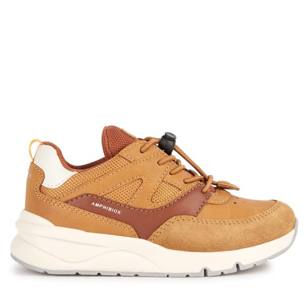 Geox Tenisice Geox J Rooner Boy B Abx J36LMA 0ME22 C2286 D Dk Yellow/Brown