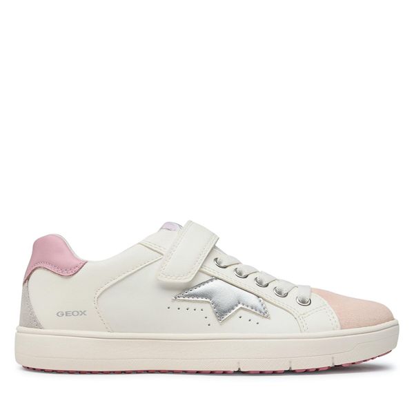 Geox Tenisice Geox J Silenex Girl J35DWA08554C0674 D White/Rose
