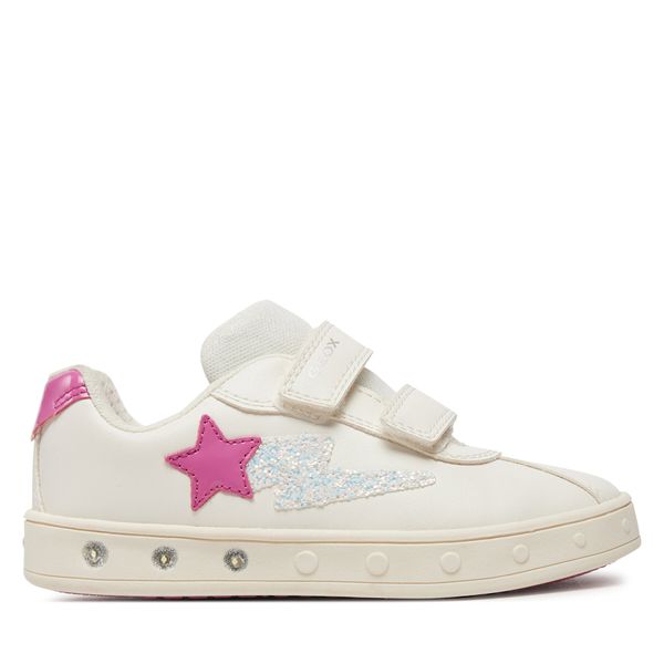 Geox Tenisice Geox J Skylin Girl J458WA 000BC C0563 S Écru