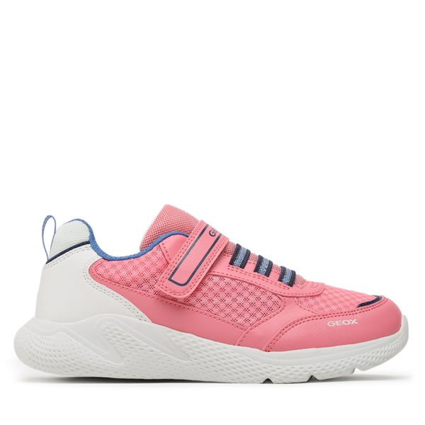 Geox Tenisice Geox J Sprintye Girl J26FWA0BC14C7Q1Z D Lt Coral/White