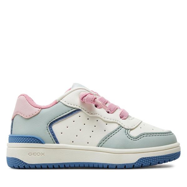 Geox Tenisice Geox J Washiba Girl J36HXD 054FU C0130 M White/Ice