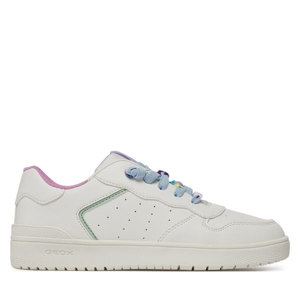 Geox Tenisice Geox J Washiba Girl J45HXD 0003W C0653 D White/Multicolor