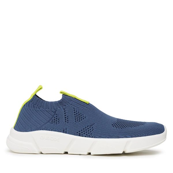 Geox Tenisice Geox J02DMA 0006K C4B2K Avio/Lime