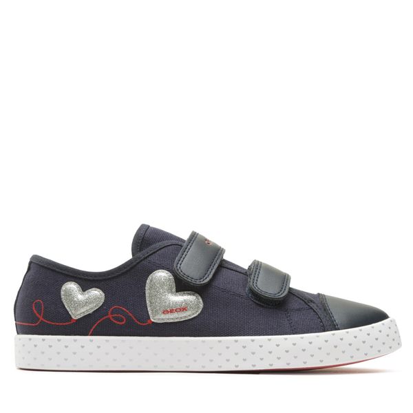 Geox Tenisice Geox Jr Ciak Girl J3504G01054C0673 D Navy/Silver