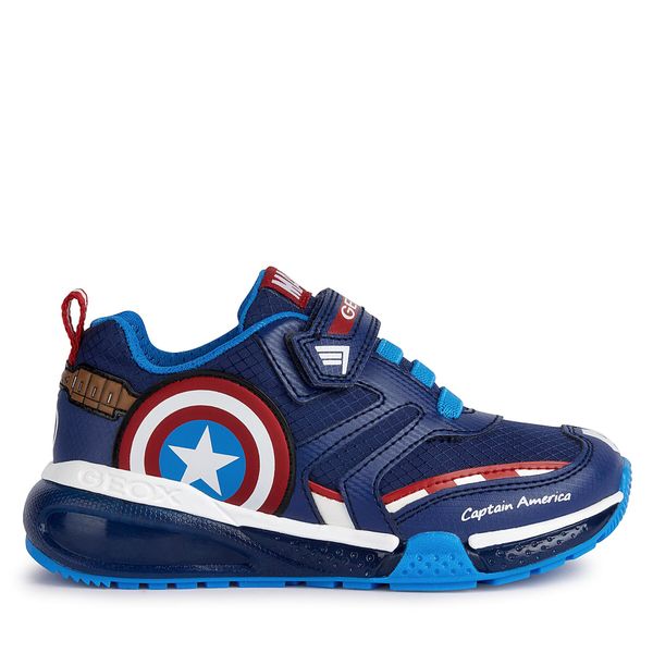 Geox Tenisice Geox MARVEL J Bayonyc Boy J36FEC 0FU50 C0735 DD Navy/Red