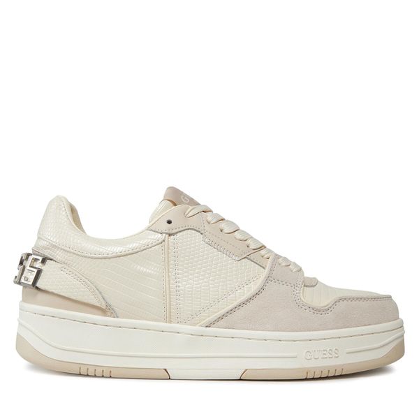 Guess Tenisice Guess Ancona Low FMPANC PEL12 Écru