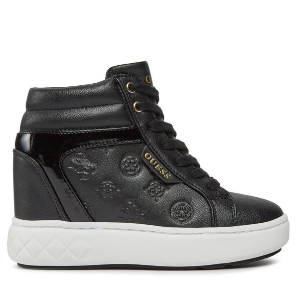 Guess Tenisice Guess Roxana FL8ROX LEA12 BLACK