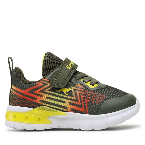 KangaRoos Tenisice KangaRoos K-Sl Arouser Ev 00012 000 8095 M Olive/Lemon Chrome