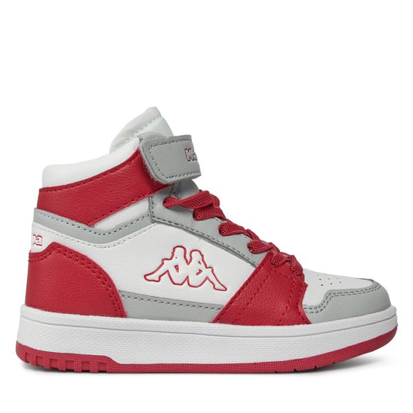 Kappa Tenisice Kappa Logo Basil Md Ev Kid 321F4UW White/Red True A0L