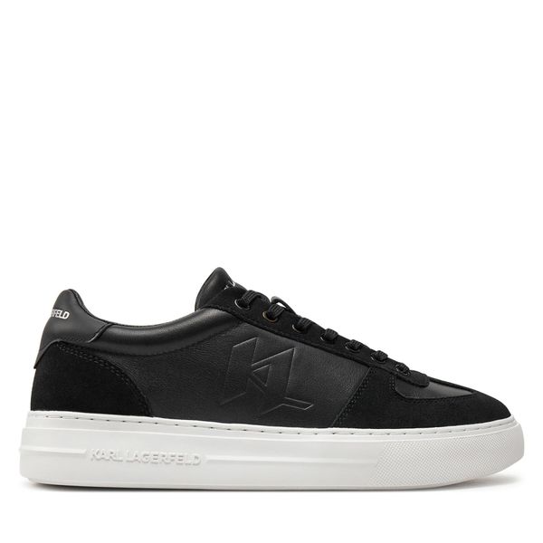 KARL LAGERFELD Tenisice KARL LAGERFELD KL51424 Black Lthr