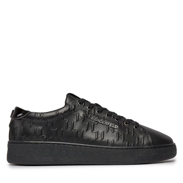 KARL LAGERFELD Tenisice KARL LAGERFELD KL51549A Black Lthr/Mono 00X