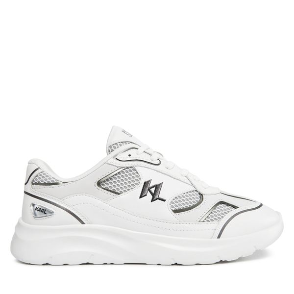 KARL LAGERFELD Tenisice KARL LAGERFELD KL53620 White Lthr/Textile 411