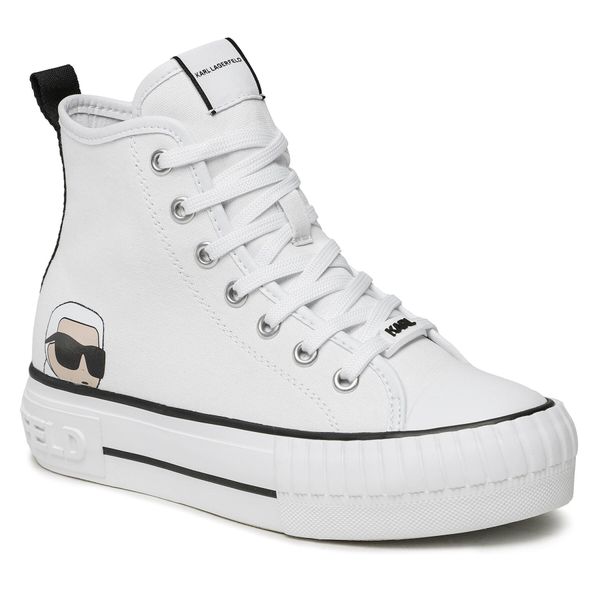 KARL LAGERFELD Tenisice KARL LAGERFELD KL60450N White Canvas