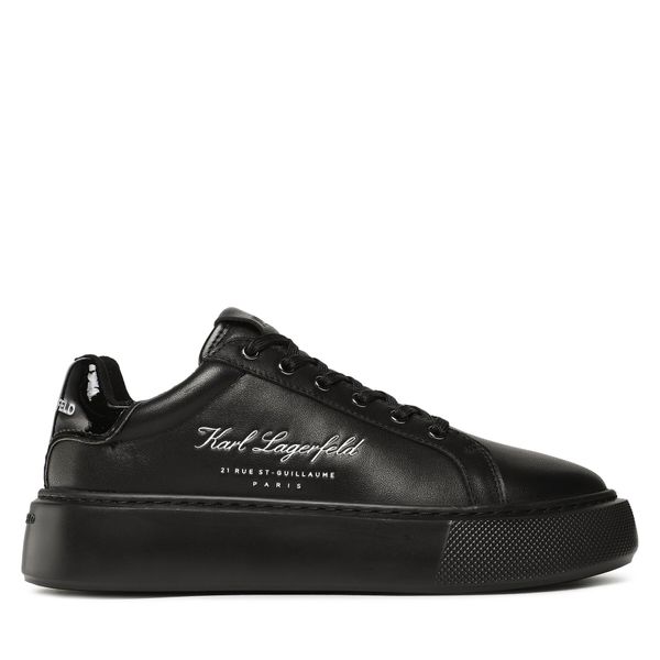 KARL LAGERFELD Tenisice KARL LAGERFELD KL62223F Black Lthr/Mono