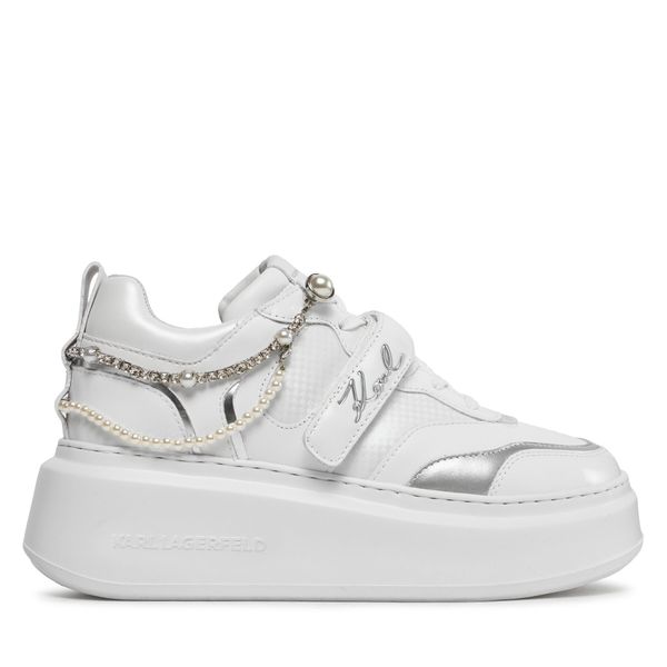 KARL LAGERFELD Tenisice KARL LAGERFELD KL63544 White Lthr 011