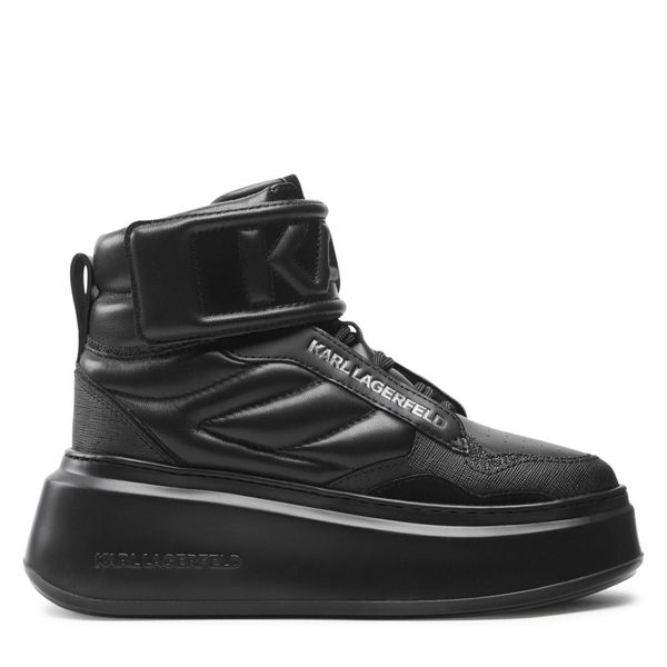 KARL LAGERFELD Tenisice KARL LAGERFELD KL63555 Black Lthr/Mono