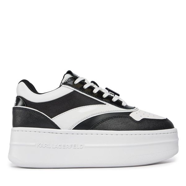 KARL LAGERFELD Tenisice KARL LAGERFELD KL65020 Black/White Lthr 001