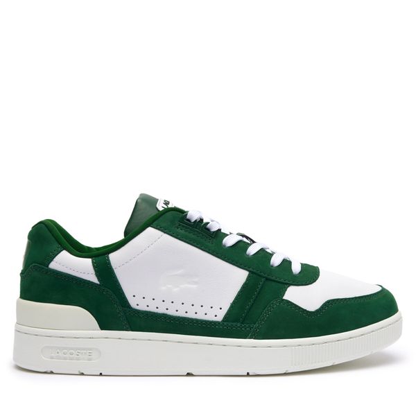 Lacoste Tenisice Lacoste T-Clip Contrasted 747SMA0070 Wht/Dk Grn 1R5