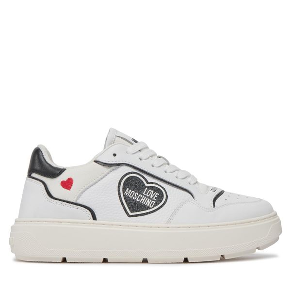 LOVE MOSCHINO Tenisice LOVE MOSCHINO JA15204G1IJC110A Bianco/Nero