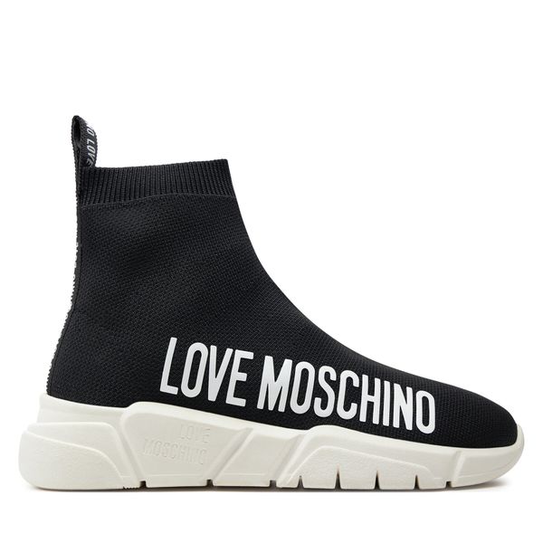 LOVE MOSCHINO Tenisice LOVE MOSCHINO JA15433G1IIZ6000 Calza Nero