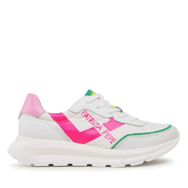 Patrizia Pepe Tenisice Patrizia Pepe PJ206.20 S Bianco/Fuxia
