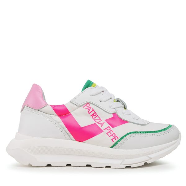 Patrizia Pepe Tenisice Patrizia Pepe PPJ206.20 M Bianco/Fuxia