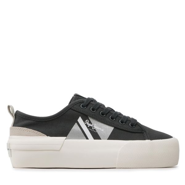 Pepe Jeans Tenisice Pepe Jeans Allen Flag Color W PLS31488 Black 999