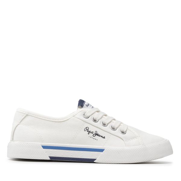 Pepe Jeans Tenisice Pepe Jeans Brady Boy Basic PBS30527 White 800