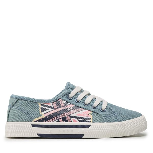 Pepe Jeans Tenisice Pepe Jeans Brady Flag G PGS30563 Plava