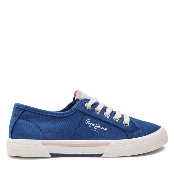 Pepe Jeans Tenisice Pepe Jeans Brady Girl Basic PGS30543 Plava