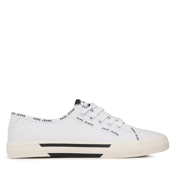 Pepe Jeans Tenisice Pepe Jeans Brady Rib W PLS31437 White 800