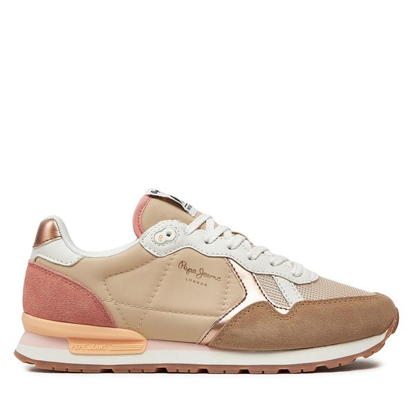 Pepe Jeans Tenisice Pepe Jeans Brit Mix W PLS40012 Sand Beige 847
